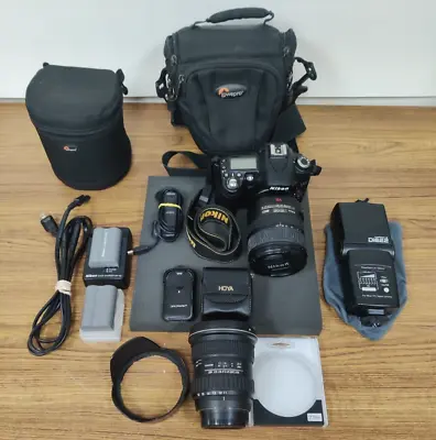 (124749) Nikon D90 Digital Camera W/Tokina ATX Pro Lens & Accessories  Pre Owned • $450