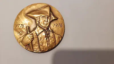 1776-1976 Large Bronze Bicentennial Medal - Medallic Art Co. • $24.95