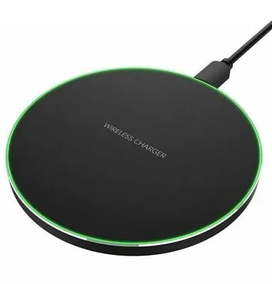 Luxury Qi Fast Wireless Charger Charging Pad For Apple IPhone XS Max Xr X 8 Plus • $11.20