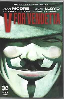 Dc Black Label - V For Vendetta - Sc/new/free Ship (us) • $19.99