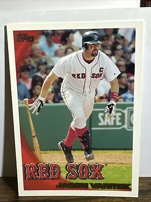 2010 Jason Varitek Boston Red Sox Topps Baseball Card # 473 • $1.64