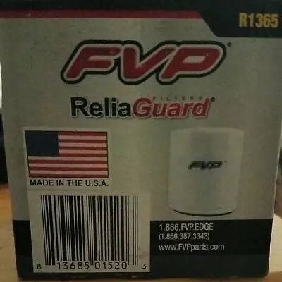 FVP RELIAGUARD R1365 Auto Trans Filter Engine Oil Filter Replaces 51365 PH4913 • $6