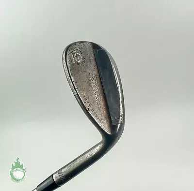 Used RH Titleist Vokey Raw Oil Can Wedge 60* SM4 Wedge Flex Steel Golf Club • $79.99