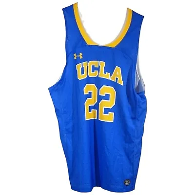 Under Armour UCLA Basketball Jersey Mens Large Blue UJKJP2M Primetime Plus New • $33.23