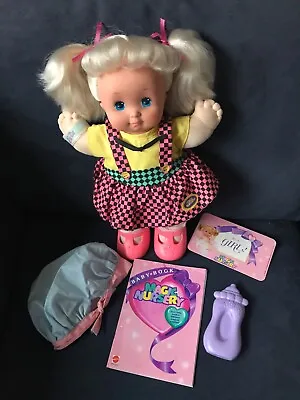 Vintage Toddler Magic Nursery Baby Girl Mattel Blonde All Original • $44