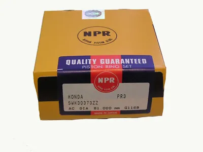 Npr Honda B Series Piston Ring Set 81mm Standard B16a B18b1 B18c1 B16b Vtec • $41.99