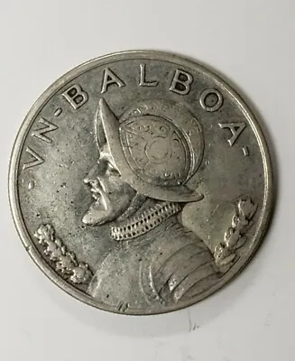 1931 Republica De Panama VN Balboa 90% Silver - Key To Series!!!  • $65