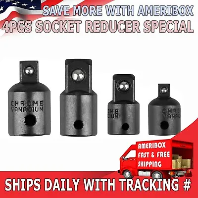 4-pack 3/8  To 1/4  1/2 Inch Drive Ratchet SOCKET ADAPTER REDUCER Air Impact Set • $5.95