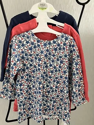 Marks And Spencer 3 Part Set Of Girls Dresses Age 12-18 Months BNWT • £3