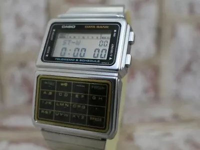 £125 • Buy Casio DBC-600 Calculator Data Bank Phone Memo Chrono Alarm Watch - Made In Japan
