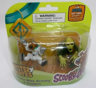 Scooby-Doo MYSTERY MATES Zombie & Space Man 2.5” Figures For Mystery Mansion Set • $11.99