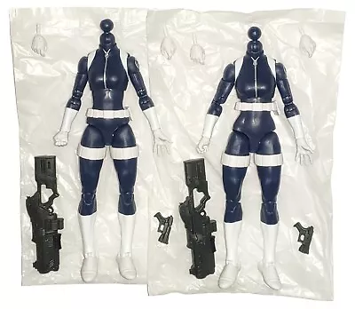 Marvel Legends SHIELD AGENT TROOPER 6  Figure Body Lot Of 2 NO HEAD Female Pulse • $32.99