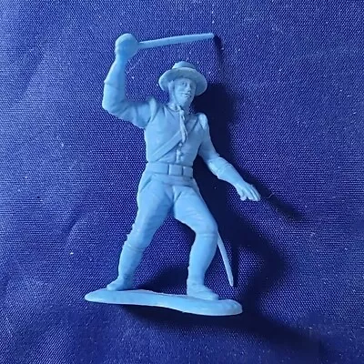 Marx 1960s  The Legend Of Zorro  Play Set Round Hat Figure: Sword Overhead • $3.95