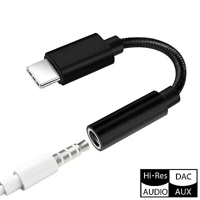 $7.90 • Buy USB C To Headphone Adapter, USB Type C To 3.5mm AUX Audio Jack Microphone Cable