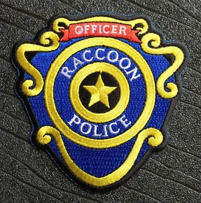 Raccoon City Police Officer Iron On Patch. Size 95mm In Diameter. • $5.91