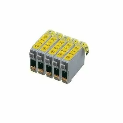 £17.52 • Buy 5x Ink For Epson Stylus SX218 SX100 SX200 DX4400 DX4050 DX7400 DX7450 Yellow 115