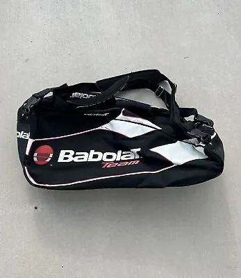 Babolat Team 12 Racket Racquet Tennis Bag Backpack Multiple Multi Huge Big  • $49.99