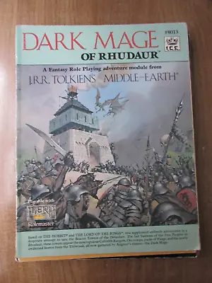 Merp Dark Mage Of Rhudaur  Middle Earth Ice Tolkien Rpg Lotr Lord Of The  Ring • £34.16