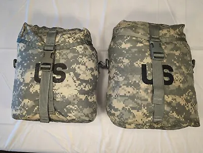 Lot Of 2 Sustainment Pouches For Army ACU Military Large Rucksack USGI MOLLE II • $13.05