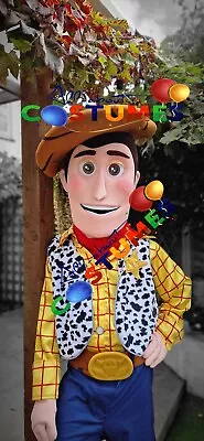 Woody Lookalike Costume Mascot Fancy Dress Hire Delivery Within UK • £50