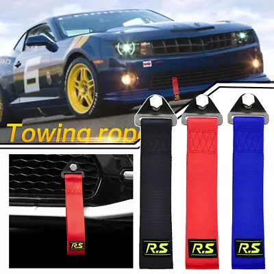 $10.99 • Buy Car Tow Towing Strap Belt JDM Racing Drift Rally Hook Universal Rope Van R.S