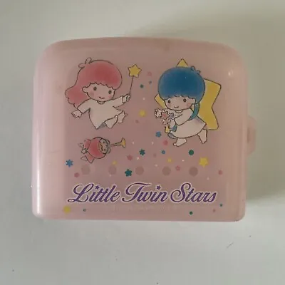 Vintage Sanrio Little Twin Stars 1991 - Case 4  X 4.75  X 1.5  • $16.25