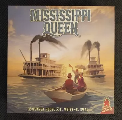 COMPLETE Mississippi Queen Board Game A Game Of Bold Racing ~ SAFE SHIPPING ~ • $19.99