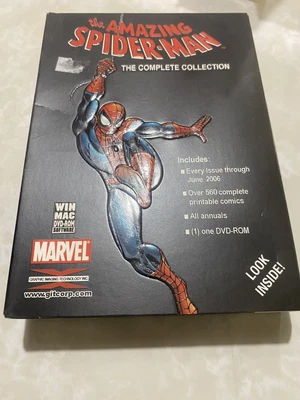 £77.22 • Buy The Amazing Spider-Man DVD Rom - The Complete Collection PC/Mac Over 560 Issues
