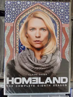 Homeland Season 8 (eight) 4 Disk Set Claire Danes • £12.99