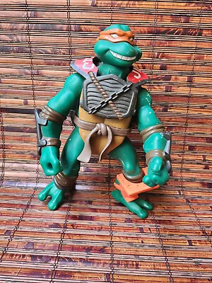 2004 TMNT Teenage Mutant Ninja Turtles Fightin' Gear Michelangelo 12  Figure • $21