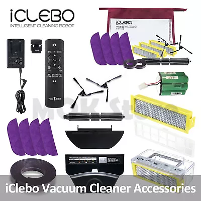 $11.22 • Buy IClebo Accessory Package For OMEGA, O5 YCR-M07 Robot Vacuum Cleaner Filter Brush