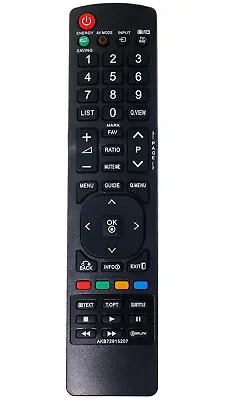 New Remote AKB72915207 For LG LCD TV 22LD350 32LD450 37LD450 42LD450 42LD550 • £10.05
