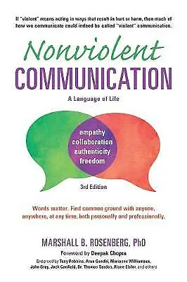 Nonviolent Communication: 3rd Edition By Marshall B. Rosenberg (2015 Paperback) • £13.87