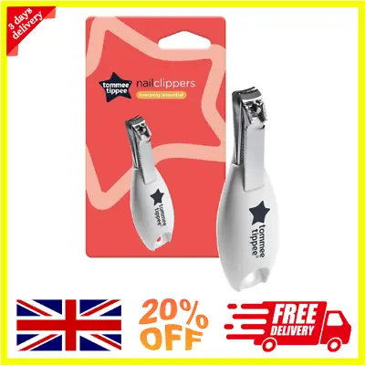 Tommee Tippee Baby Nail Clippers: Safe Rounded Edges For Gentle Nail Care. • £5.80