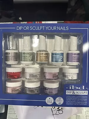 Ibd Dip And Sculpt Professional Nail Kit • $30