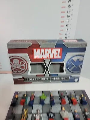 Marvel Collector's Chess Set Incomplete Game Board And Piecesmissing One Piec • $50