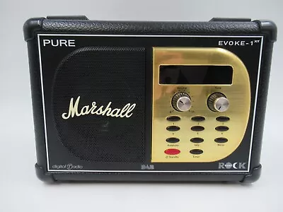 £14.99 • Buy Pure Evoke-1 Marshall Digital Radio DAB AM/FM T2164 E73