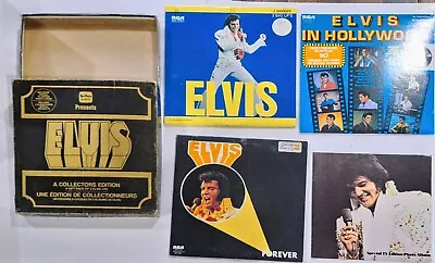 ELVIS  A Collectors Edition 5 Records +TV Special Photo Album LP Tee Vee • $60