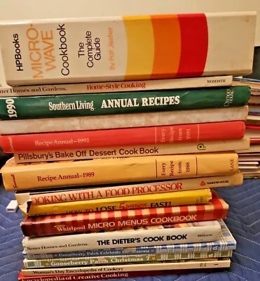 COOKBOOKS Asst. Hardcover Vintage Food Celebrity Chefs YOU CHOOSE $3.00 Each • $3