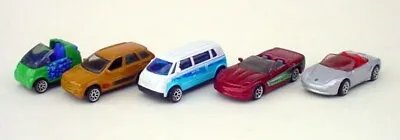 MATCHBOX HERO CITY 5 Pack VW MICROBUS BMW X5 Smart Car Corvette Porsche Boxster • $21