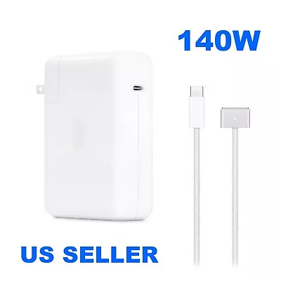 Genuine Apple 140W USB-C Power Adapter For Macbook M1 With Magsafe3 Cable! • $69.99