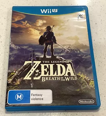 The Legend Of Zelda The Breath Of The Wild - Nintendo Wii U Game • $49.70