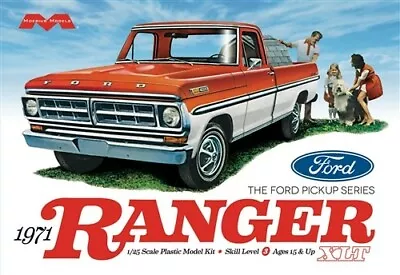 Moebius 1208 F/s 1971 Ford Ranger Xlt Pickup Truck Model Kit • $28