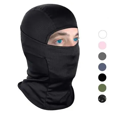 $3.89 • Buy Balaclava Ski Full Face Mask Windproof UV Protection Tactical Hood For Men Women