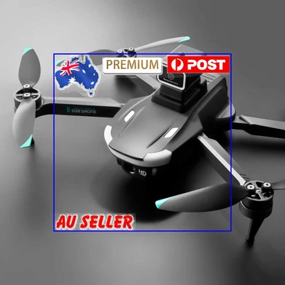 $72.40 • Buy 4K HD Camera Foldable RC Drone Brushless Motor FPV Foldable Drone Kids Gift Toys