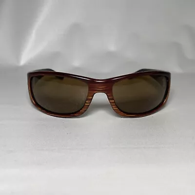 Smith Optics Projekt Wrap Sunglasses Frames Woodgrain Made In France • $38.95