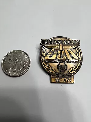 1992 Indianapolis Indy 500 Bronze Pit Badge  No.S 310  Al Unser Jr. Winner • $20