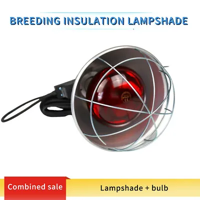 £38.95 • Buy Heat Lamp Brooder With Reducer Switch +250w Bulb Poultry/chicks/chickens/puppies