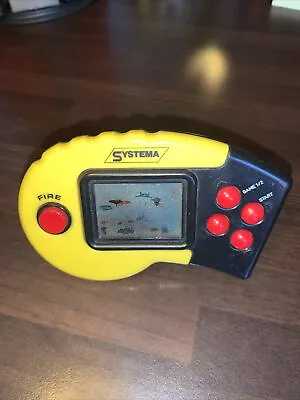 Alien Attack LCD Handheld Game Systema Vintage Retro Gaming - Tested - UnBoxed • £5