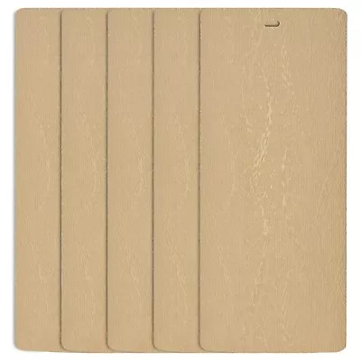 DALIX Palm Vertical Window Blinds Premium Textured Set Of 5 Pack Qty / Taupe • $22.99